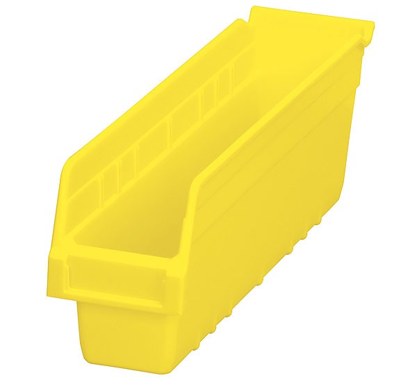 30048yello, Shelf Bin 17-7/8 x 4-1/8 x 6, Yellow