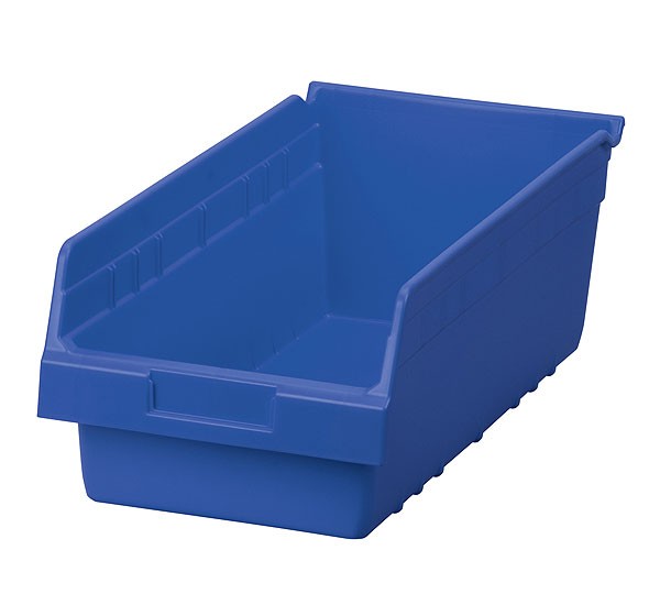 30048blue, Shelf Bin 23-5/8 x 8-3/8 x 6, Blue