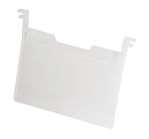 Akro-Mils Label Holder for Nest & Stack Totes - 3-3/4x5 (sold in Cartons of 6) - 35010