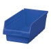 30048blue, Shelf Bin 23-5/8 x 8-3/8 x 6, Blue