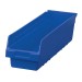 30094blue, Shelf Bin 23-5/8 x 6-5/8 x 6, Blue 